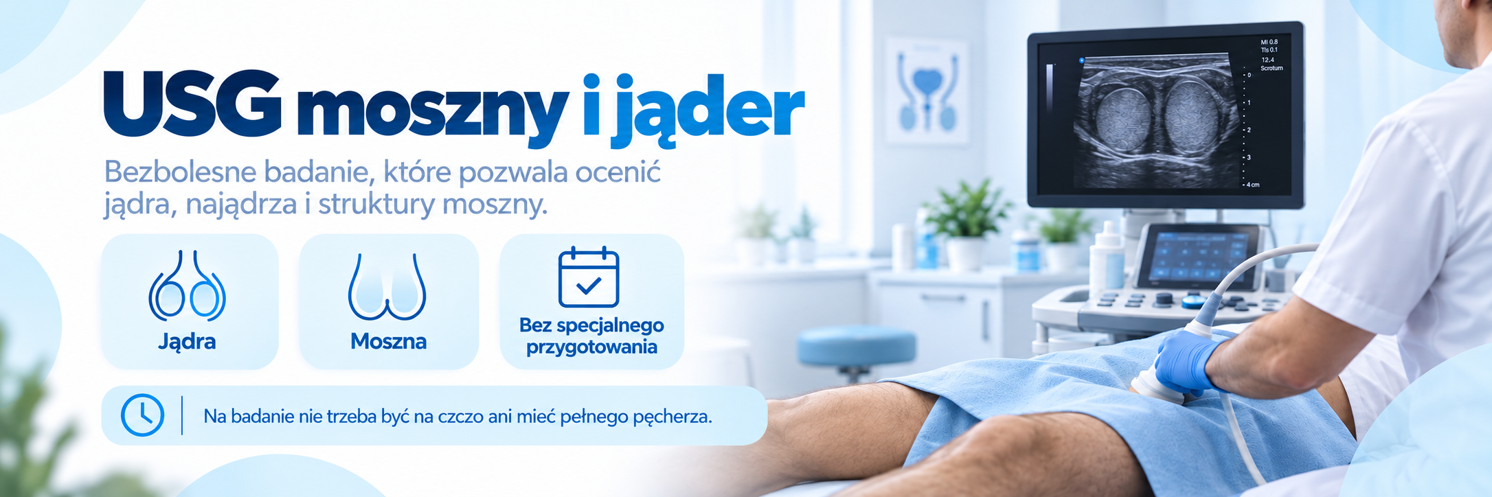 USG moszny i jąder